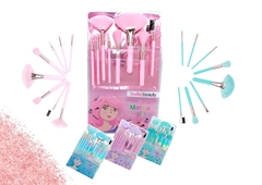 Set X 8 Brochas Maquillaje Pinceles Cejas Pestañas - tienda online