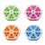 Zapatilla Hexagonal Enchufes 4 Toma Corriente 2 Usb Hub 220v - comprar online