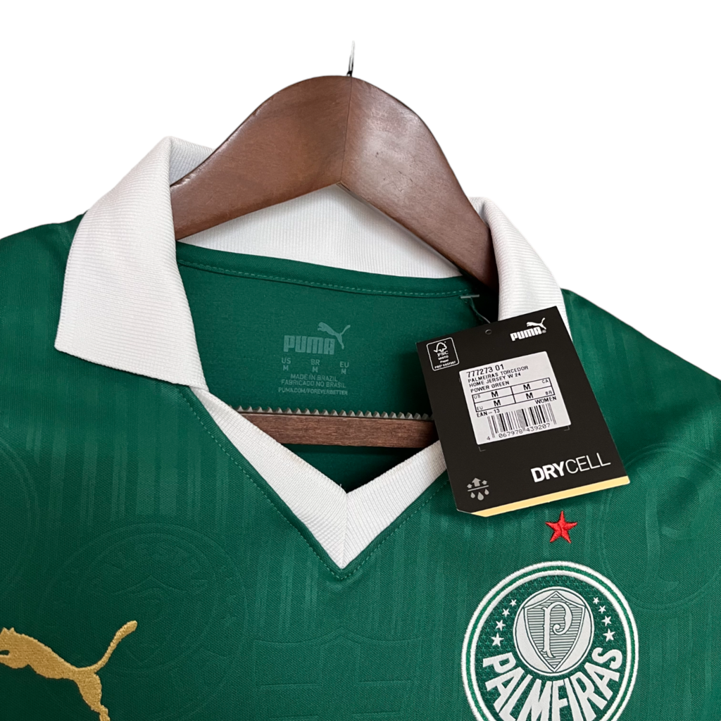 Camisa Palmeiras I 24/25 - Torcedor Puma Masculina - Verde