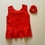 Blusa Meli + Scrunchie Roja