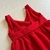 Vestido rojo Pauli - comprar online