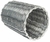 Concertina Clipada Dupla Galvanizada c/ 6 Metros x 30cm - comprar online