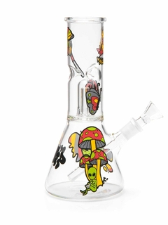 GLASS ICE BONG ALIEN TRIP PERCOLATOR SQUADAFUM