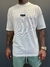 Camiseta oversized malha inglesa off white. - comprar online