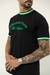 Camiseta Slim Fit Athletic Preta. - comprar online