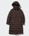 Parka Uniqlo Mujer Ultra Light Down - Chocolate