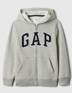 KIDS- Campera GAP c/Capucha - Gris