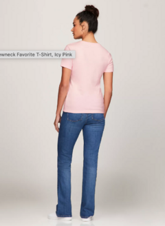 Remera Tommy Hilfiger Dama - Rosa Icy en internet