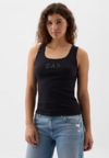 Musculosa GAP - Dama - Negra c/logo h