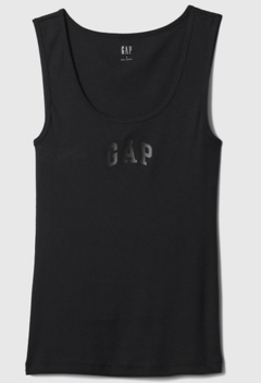 Musculosa GAP - Dama - Negra c/logo h en internet