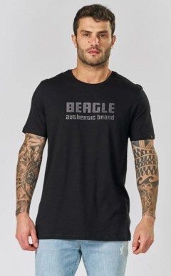 Camiseta Beagle - Estampada Preta