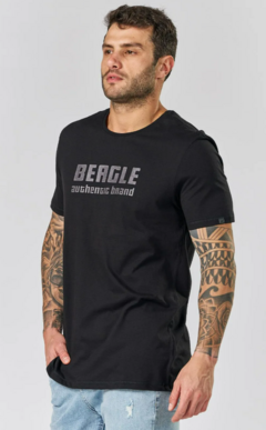 Camiseta Beagle - Estampada Preta