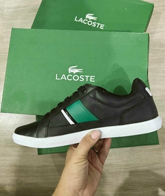 Tênis Lacoste Europa LCR BRZ Preto - comprar online