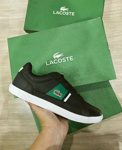 Tênis Lacoste Europa LCR BRZ Preto - Dksl Store