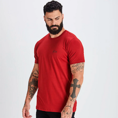 Camiseta Buh Slim Básica Vermelha - comprar online