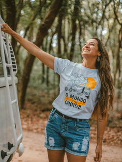 Camiseta "O mundo é meu quintal"