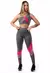 Conjunto Academia Calça Legging Detalhe Degrade + Top um ombro só - MiGaRa World