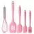 Conjunto De Utensílios De Cozinha Antiaderente De Silicone, Espátula de Bolo, Pá de Cozinha, Batedor, Escova de Óleo, 5pcs