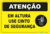 Placa - Atenção Use Cinto de Segurança acima de 2m