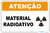 Placas de Atenção Material Radioativo