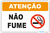 Placas de Atenção Não Fume