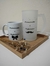 Kit Caixa Padrinhos - 01 Caneca de Porcelana + 01 Caneca de Chopp Jateada - comprar online