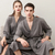Robe de banho felpudo longo e grosso, 100% algodão - comprar online