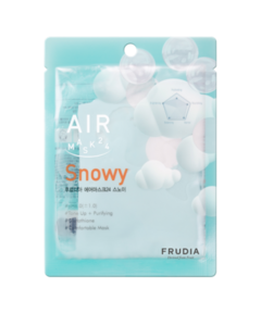 Máscara Facial Frudia AIR Snowy com Glutationa e Niacinamida 25ml