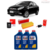 KIT TROCA DE OLEO 15W40 E FILTROS F3 FIAT. GRAND SIENA 1.4 8V FIRE FLEX 2012/2014