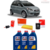 KIT TROCA DE OLEO 15W40 E FILTROS F3 FIAT. IDEA 1.4 8V FIRE FLEX 2005/2009