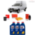 KIT TROCA DE OLEO 15W40 E FILTROS F3 FIAT. FIORINO 1.3 8V FIRE FLEX 2002/2013