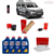 KIT TROCA DE OLEO15W40 E FILTROS F4 + LIMPA AR FIAT. DOBLO 1.8 8V FLEX 2006/2010