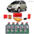 KIT TROCA DE OLEO 5W30 E FILTROS F3 FIAT. IDEA 1.8 16V E-TORQ FLEX 2010/2015