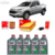 KIT TROCA DE OLEO 5W30 E FILTROS F3 FIAT. TORO 1.8 16V E-TORQ FLEX 2016/2022