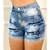 Short Jeans Feminino Cintura Alta com Lycra - MALU JEANS E ACESSÓRIOS 