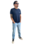 Calça Masculina Jeans Regular Regular Polo Wear Jeans Médio - loja online