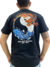 Camiseta Classic Town & Country - Preta - Ninja Surf Wear