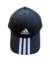 Boné adidas Baseball 3 Listras Unissex - Preto