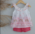 Conjunto Bata e Shorts Ursinha - Anjos Baby - Hello Mundo