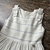 Vestido Off White Listras - Anjos Baby - comprar online