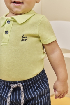 Body polo e Bermuda Lucboo - comprar online