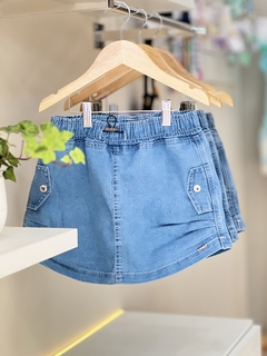 Shorts saia jeans Belline Infanti - comprar online