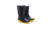 BOTA PVC CANO LONGO PRETA SOLADO AMARELO 43 - CRIVAL