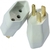 PINO ADAPTADOR REVERSO2P+T 15A 250V PLUZIE