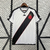 Camisa Vasco I 24/25 - Torcedor Kappa Masculina - Branca com listras pretas e detalhes em vermelho