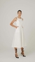 Vestido Midi Audrey Off White - comprar online