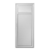 Puerta de aluminio blanco Linea Herrero reforzada 36 mm con revestimiento doble tubular - comprar online