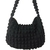 Bolso Playero Waffle Negro