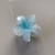 Broche Flor Hawaiana Mini Celeste - comprar online