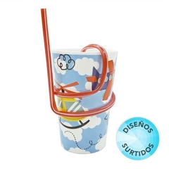 Vaso Plastico Infantil C/sorbete